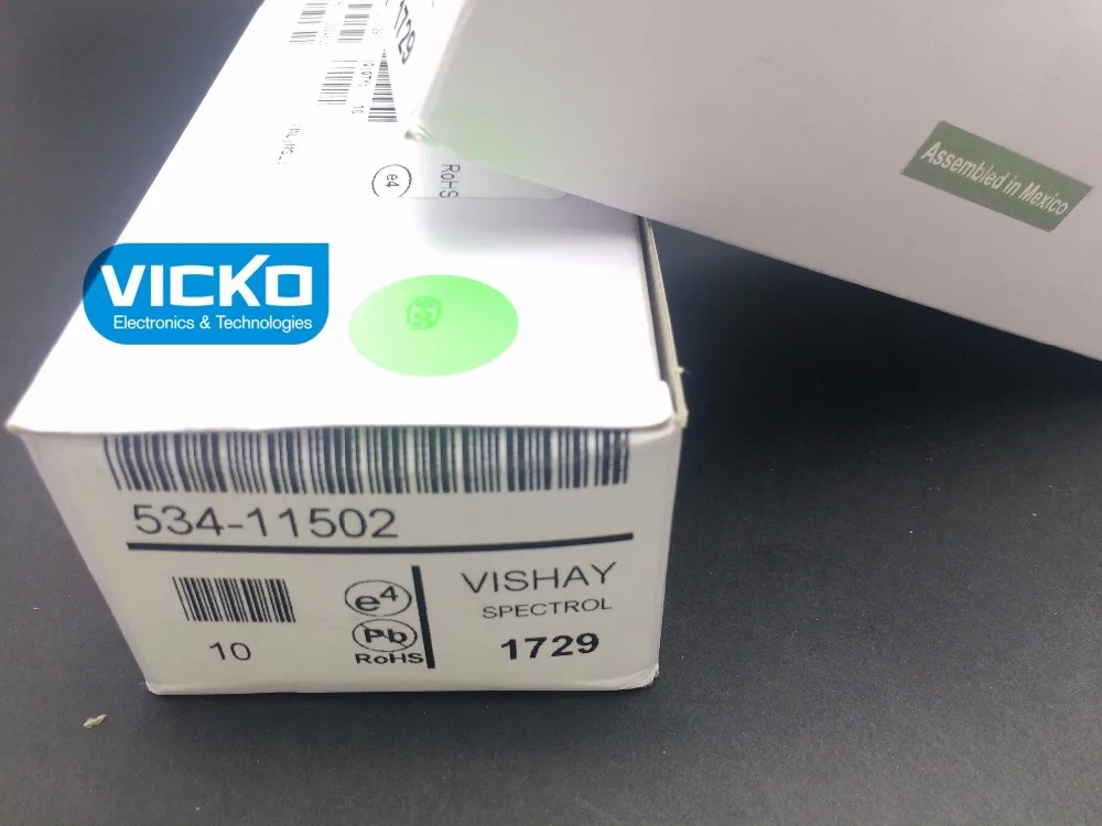 [VK] Vishay MOD534 spectrol UK 534-1-1 534 прецизионный многорежильный потенциометр 10 кругов 1K 2K 5K 10K переключатель