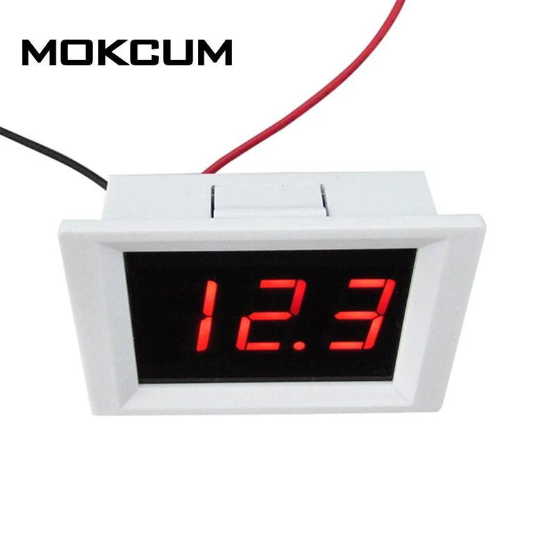 XH B115 DC Digital Alarm Voltage Meter High and Low Voltage Upper and Lower Limit Alarm DC 4 50V