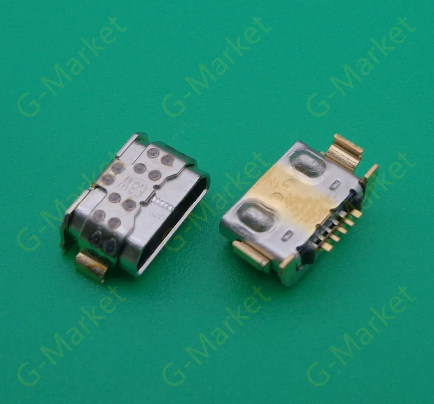 100 шт. для huawei Y5- y5 MYA-L22 MYA-L23 док-станции с портом Micro штекер Mini-USB scoket Зарядное устройство зарядки Порты и разъёмы