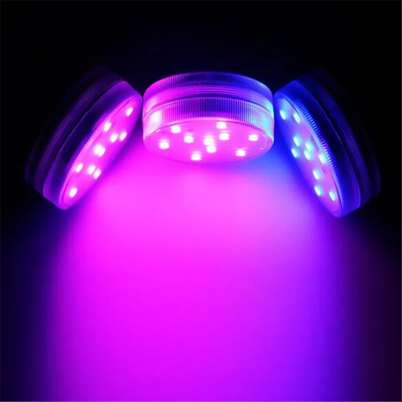 10 шт./лот rgb светодиодная подсветка для кальяна цветная ваза стеклянная