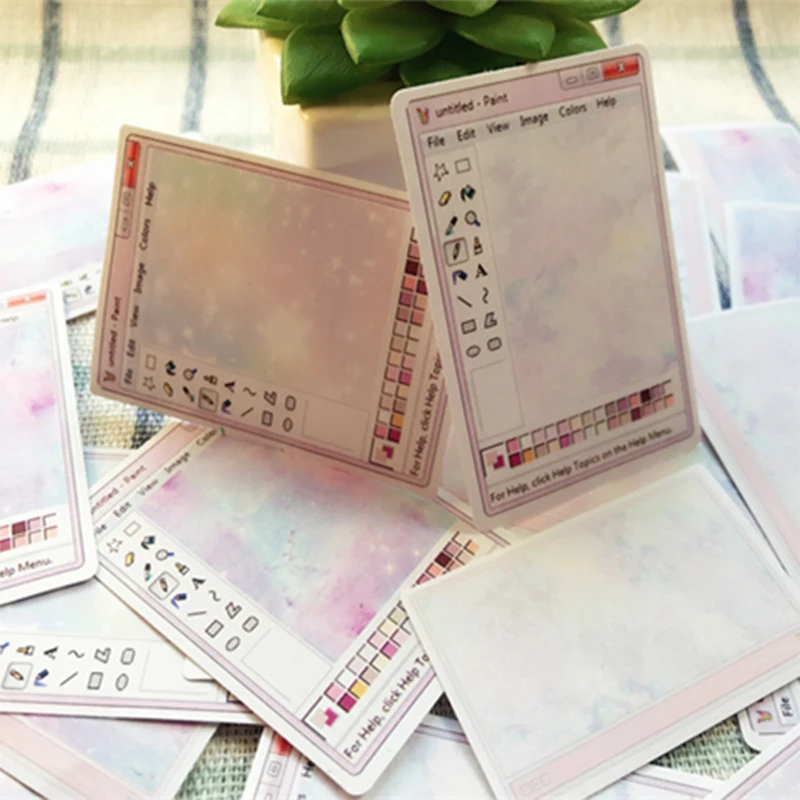 

18PCS pink label stickers DIY scrapbooking Japanese magazine girl heart series album handicraft happy planner decoration sticker