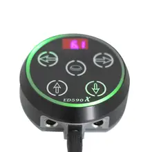 Профессиональный мини-критический ЖК-блок питания татуировки с адаптером питания для катушки и поворотная тату-машина