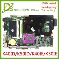 Kefu K50IE материнская плата для asus K40ID K40IE K50I K50ID K50IE X50DI материнская плата для ноутбука Тесты работы материнской платы 100%