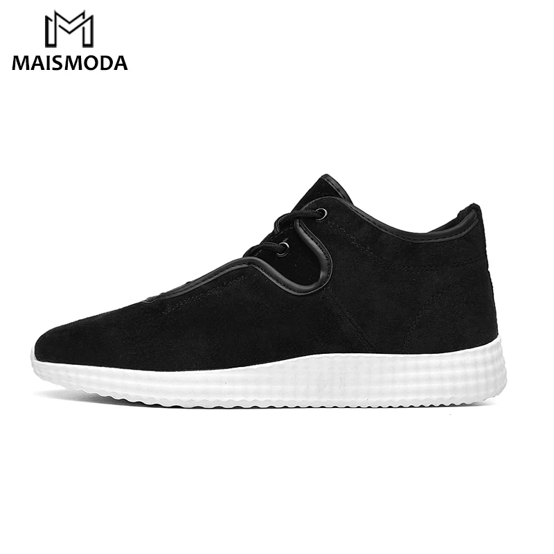 Замшевые прогулочные туфли MAISMODA водонепроницаемые на шнуровке с резиновой