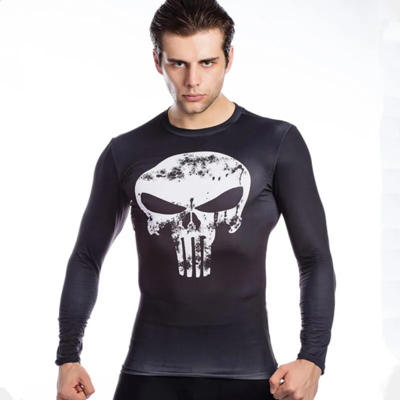 punisher running shirt