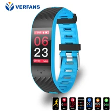 Verfans P4 Цвет Экран Водонепроницаемый обнаружения движения мониторинг сна умный Браслет Одежда заплыва многоязычные Применение Цвет IPS