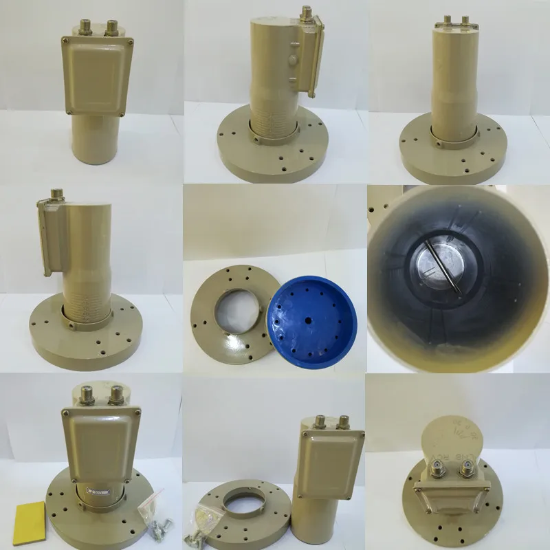 

Twin C Band LNBF Super High Gain Single L.O. Two Output Lnb C Band 3.4-4.2Ghz