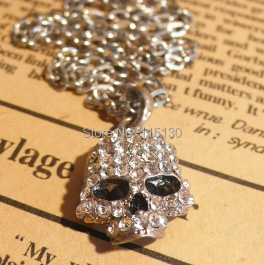 Женское Ожерелье чокер с подвеской в виде черепа|fashion jewelry|jewelry fashionfashion choker |