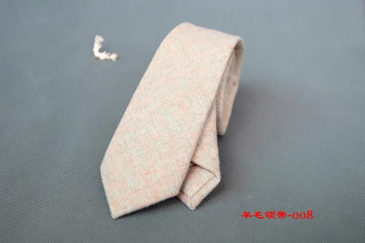 Mantieqingway новый бренд мужские шерсть галстук галстуки Повседневное Бизнес Тонкий Узкий шеи галстук сплошной Цвет шерсть галстук Gravatas для