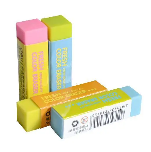 Free shipping multicolour eraser art rubber student stationery rubber