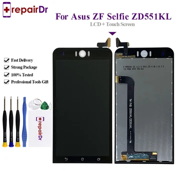 

5.5"For Asus Zenfone Selfie ZD551KL Z00TD LCD Display Panel Touch Screen Digitizer Assembly With Frame New For Asus ZD551KL Lcd