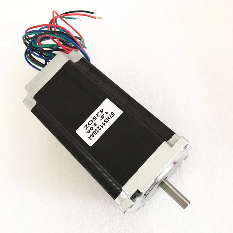 

20PCS 4-lead 3Nm 425oz.in 3.0A 112mm Nema 23 Step Motor 10mm Shaft for CNC Engraving Milling Machine