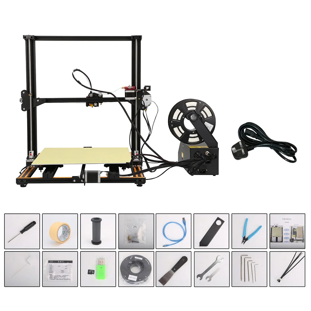 3d принтер Aibecy i3 устройство для самостоятельной сборки легко собирать нить