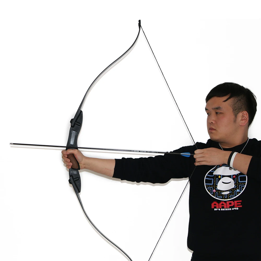 

Toparchery 56"Take Down Recurve Bow with 2 Arrow Rest Right and Left Handed Bow Black/Orange/Blue Outdoor Sport Hunting Shooting