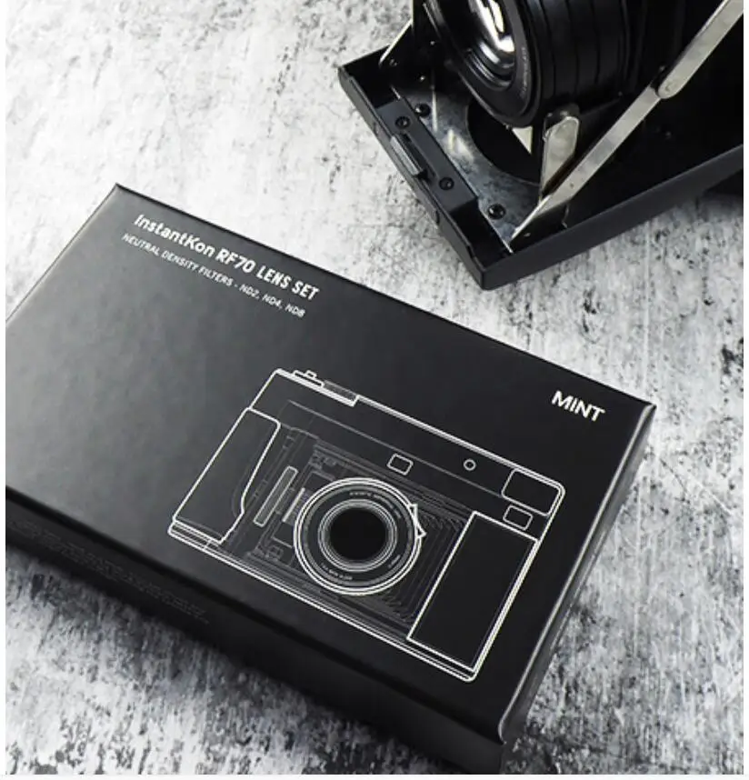 

MiNT InstantKon RF70 Instant Camera Lens Set ND2 ND4 ND8 ND Filters - NEW