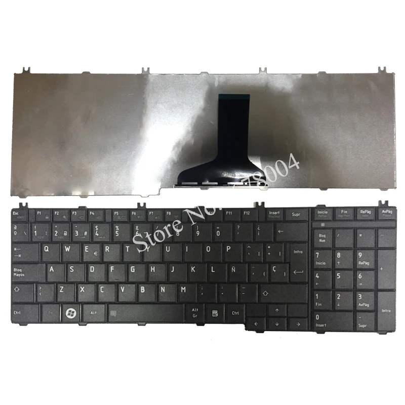 По-испански/SP ноутбук клавиатура для Toshiba Satellite C650 C650D L650 C670 L750 L750D L670 L675 L675D C660 C660D C655 L655 L655D