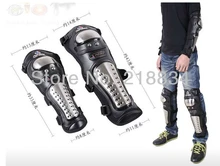 Free Shipping 4pcs/pair Stainless steel motorcycle protective gear bike dirt bike motorcycle Gloves Gloves Knee Knee