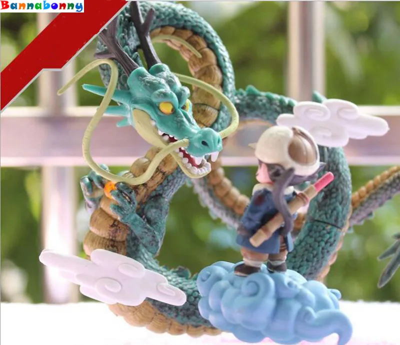

2018 Newest style 18cm Anime Dragon Ball Z Goku games Museum Collection Shenron Son Goku Action Figure model Toy