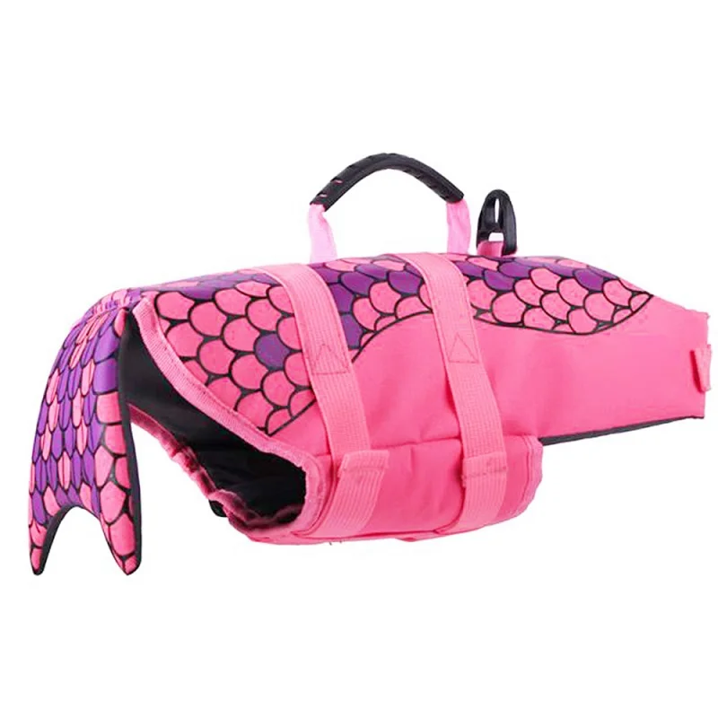 1 Pc S/M/L 2 Vestito di Nuoto Pet giubbotto di Salvataggio Del Cane di Stile Del Cane di Nuoto Della Maglia Forniture Per Animali Da Compagnia accessori del cane di Acqua Corsa Confortevole