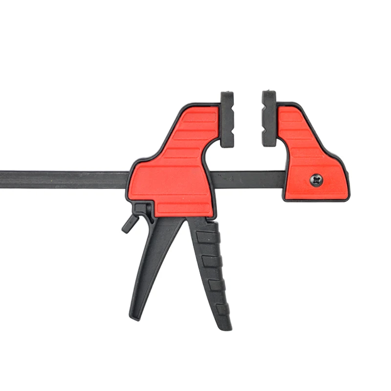 

1Pc 4inch F Clamp Mini Clip Fast Fixture Faeromodelling Woodworking Carpentry Clamps 0-100mm Strengthen Light Handle Repair Tool