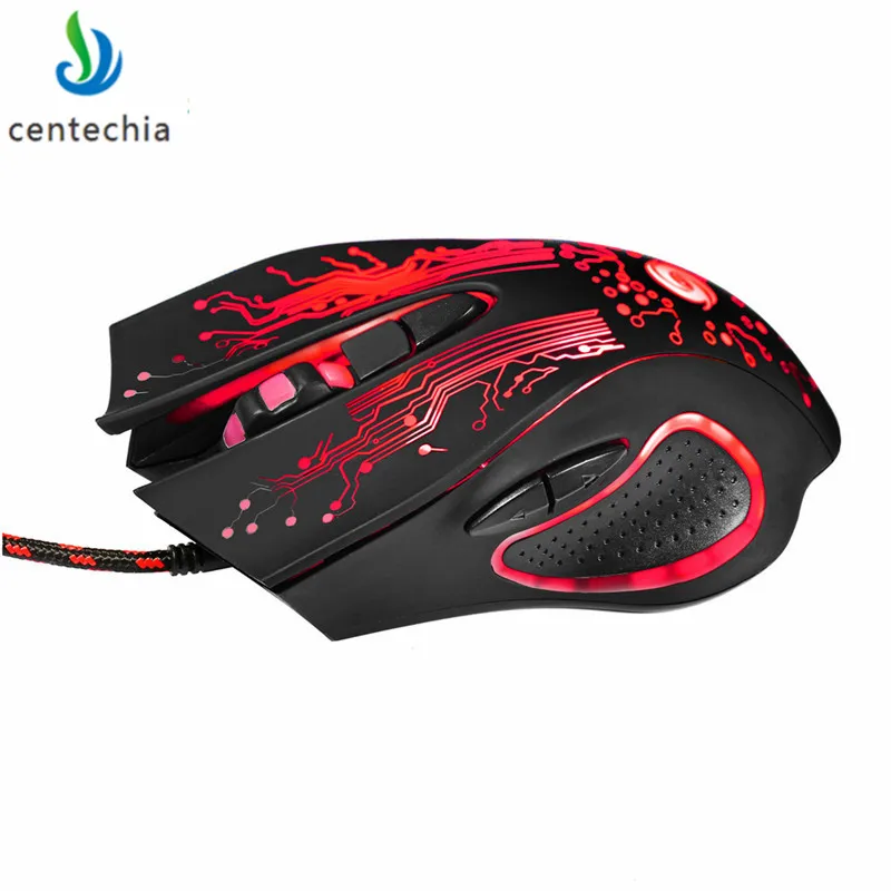Новинка 2018 оригинальная геймерская мышь Centechia компьютерная игровая 3200 DPI 6 кнопок