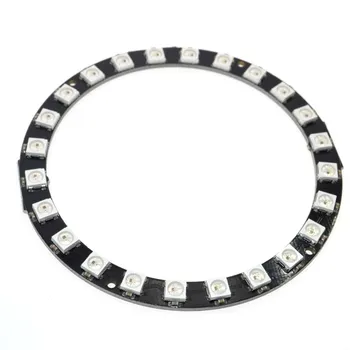 

RGB LED Ring 24 Bits LEDs WS2812 5050 RGB LED Ring Lamp Light with Integrated Drivers