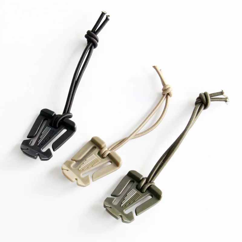 

3pcs/Pack Nylon Web Dominator Excess Webbing Management System,Elastic Rope Webbing Buckle Winder,Outdoor Tool