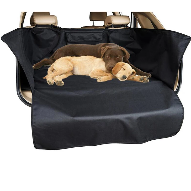 

2019New Car Trunk Pet Pad Dog Seat 600D Waterproof Oxford Cloth Cover For SUV Car Styling Auto Car Seat Cushion Covers Supplies