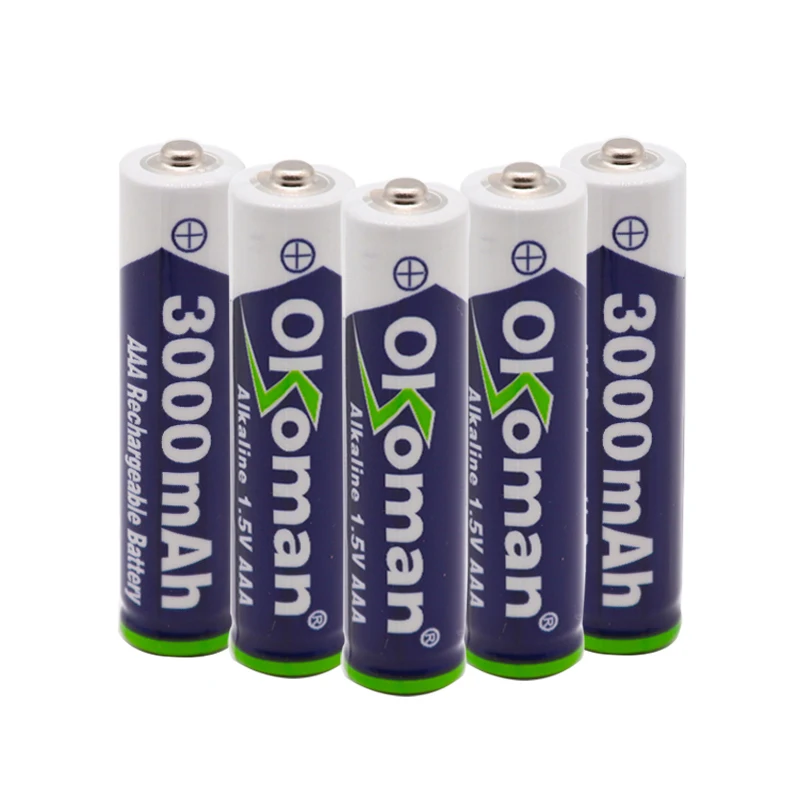 8 шт бренд 3000mah 1,5 V AAA щелочная батарея AAA аккумуляторная батарея для дистанционного управления игрушечный светильник Batery дымовая сигнализация