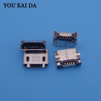 

50pcs/lot for nokia lumia n710 710 603 503 micro usb charge charging connector plug dock socket port