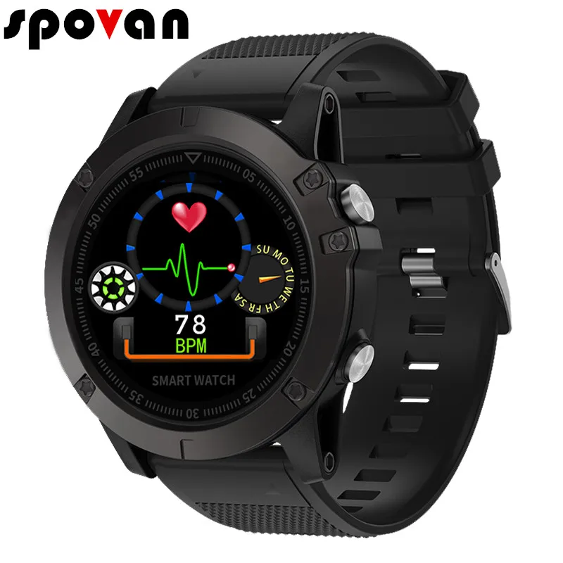 

SW002 Multifunctional Sports Bluetooth Pedometer Smart Watch Sleep Detection Waterproof Color Screen TPU Band Heart Rate Monitor