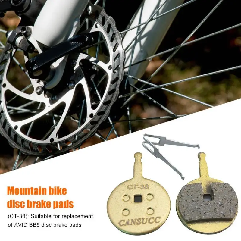 1 пара MTB велосипедные дисковые Тормозные колодки полуметаллические велосипедные медные металлы тормозные колодки велосипедные запчасти аксессуары