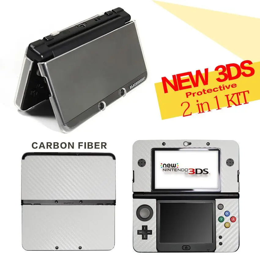 Game accessories (Ivory Carbon Fiber Full Body Decal Skin Sticker