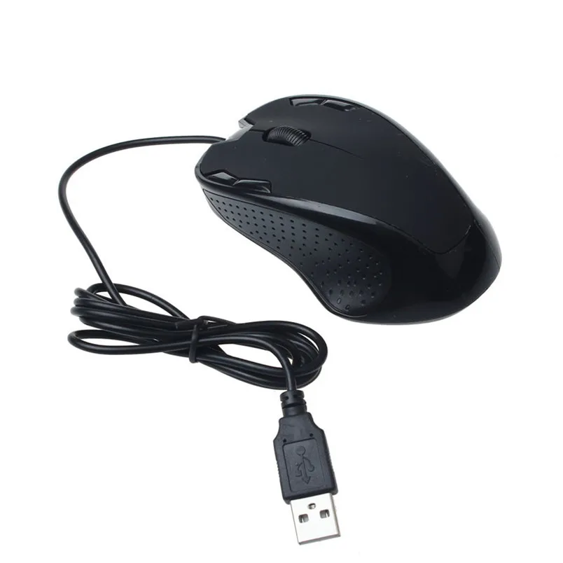 D3 игровая мышь Роскошная 1800 dpi USB Проводная оптическая игровая мышь для ПК ноутбука - Цвет: C