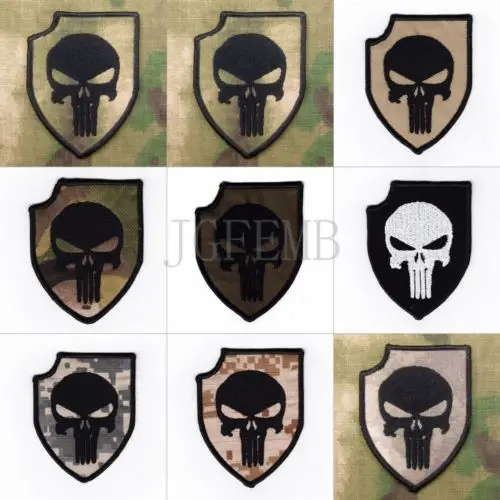 Действие VALOR Skull SealTeam6 morale тактические военные наружные вышитые нашивки значки|patch