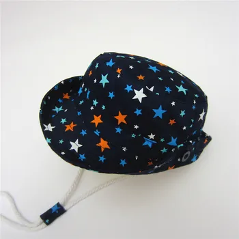 

New Fashion Boys Hats 2017 Children Cartoon Stars Bucket Hats Cute Baby Bonnet Kids Spring Summer Autumn Sunhats Cotton Fitted