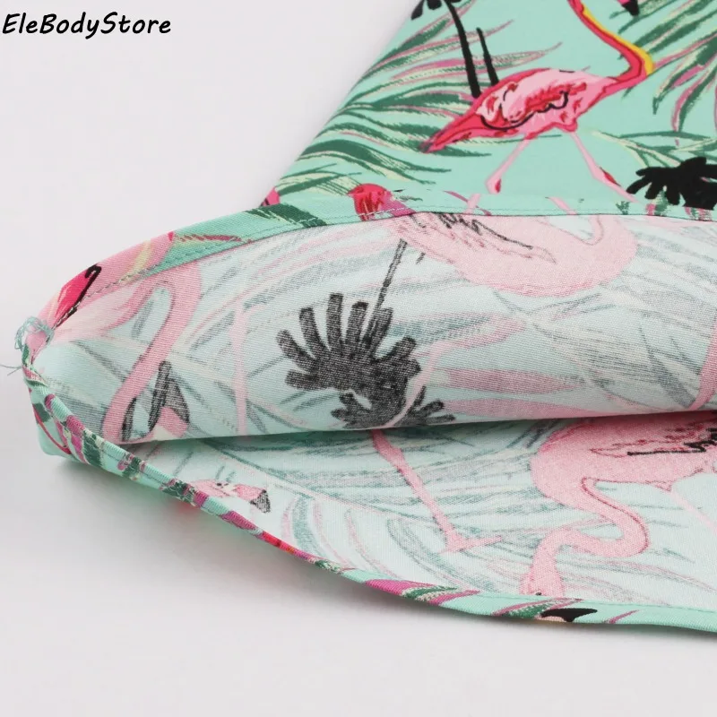 Летнее платье женское 2018 винтажное элегантное vestidos mujer плюс размер 50 s 60 ретро с