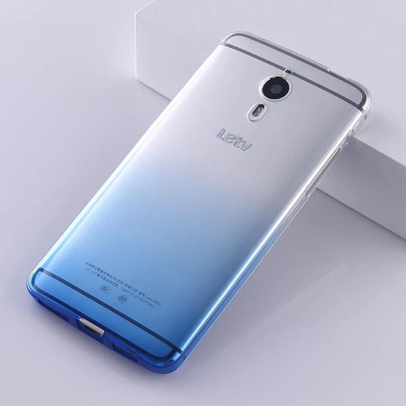 

Letv Le 1 Pro case cover X800 Transparent thin silicone shell 5.5" ultra thin Color gradient back cover