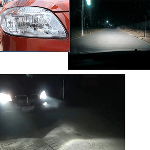 1 шт. Универсальный мини размер COB H1/5000K супер белый 12V 100W фары для автомобиля HID