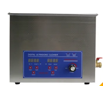 

10L Ultrasonic cleaner Timer Heater Stainless Digital power adjustable