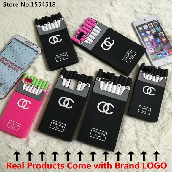 Chanel Cigarette Box iPhone Cases