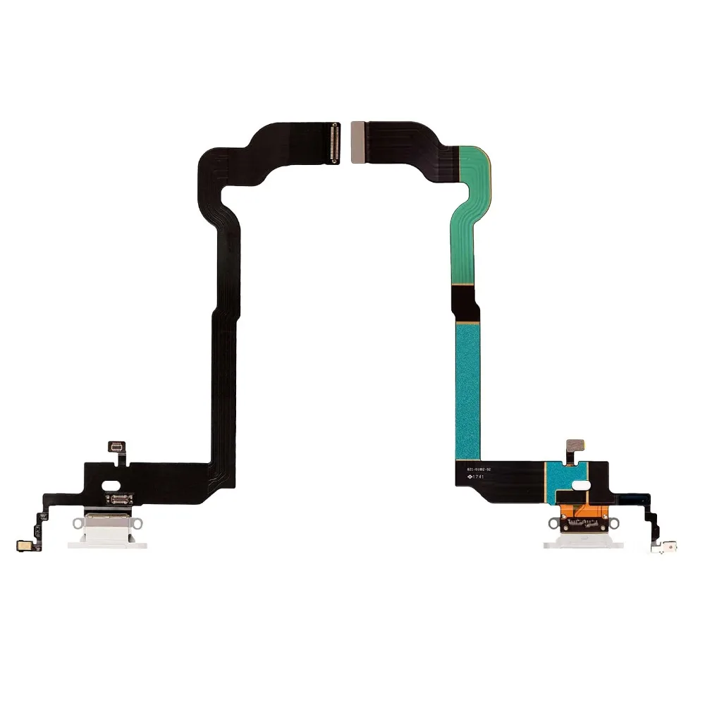 High Quality Charging Connector Assembly White For iPhone X Flex cable Replacement PartsMobile