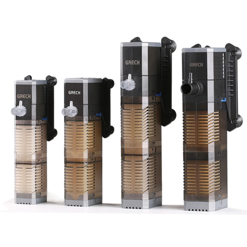 

SUNSUN aquarium pump, aquarium filter pump, aquarium aerator, fish tank submersible water pump filter sponges, Flow & Air pump
