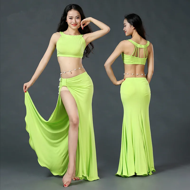 Belly dance eastern diamond embroidery font b skirts b font bra dress costume for oriental dance