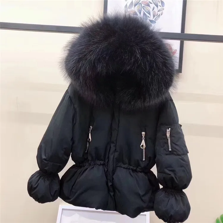 Fitaylor зимние женские куртки пуховики из 90% белого утиного пуха пальто большие