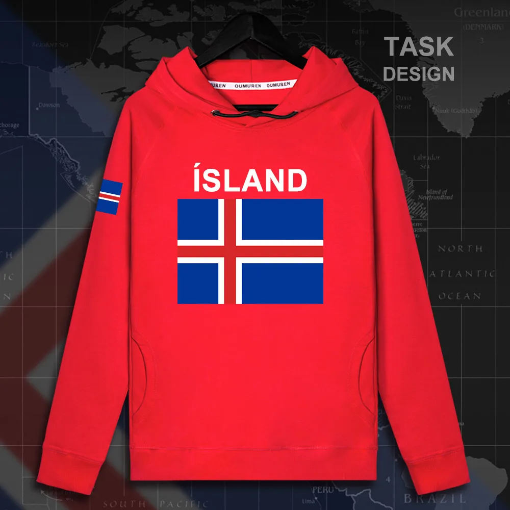 Iceland ISL Icelander Icelandic IS mens hoodie pullovers