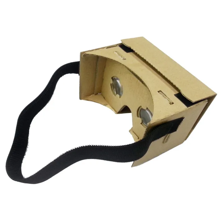 50 шт. Горячая Распродажа г. DIY Google cardboard Валенсия качество 3D Очки виртуальной реальности Очки нет NFC DHL