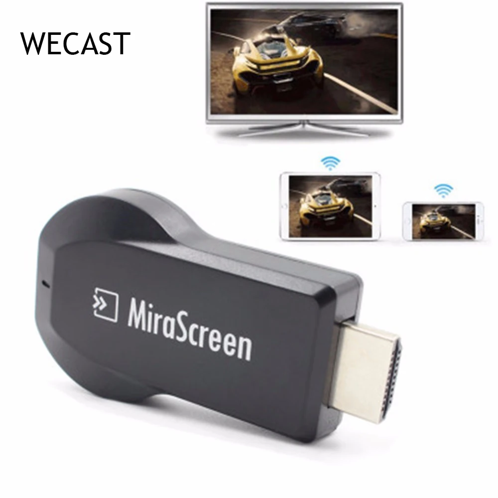 Mirascreen AirPlay Crome Cast Cromecast ТВ приемник Miracast Airmirroring адаптер для Smart TV HD ключ 2 телефона