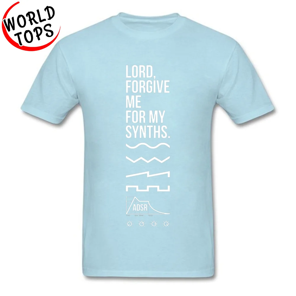 comfortable Graphic Short Sleeve Fitness Tight T-shirts Pure Cotton Crew Neck Youth Tops & Tees Casual T Shirt Thanksgiving Day Lord Forgive Me For My Synths 4675 light