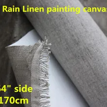 64in дождь льняное качество живопись холст для художника 388gsm